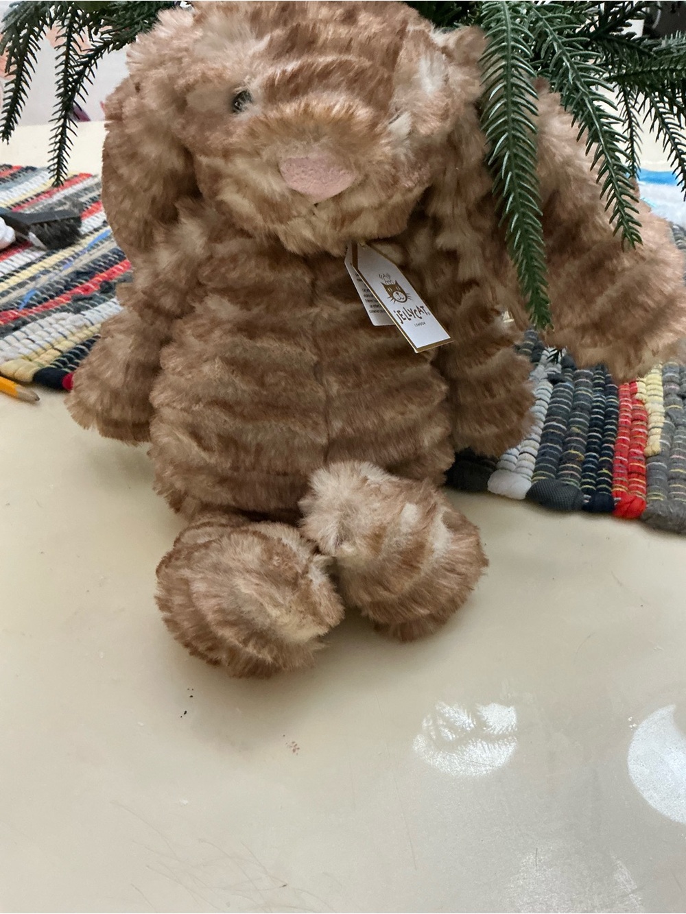 Jellycat Bashful Luxe Bunny Juniper NWT